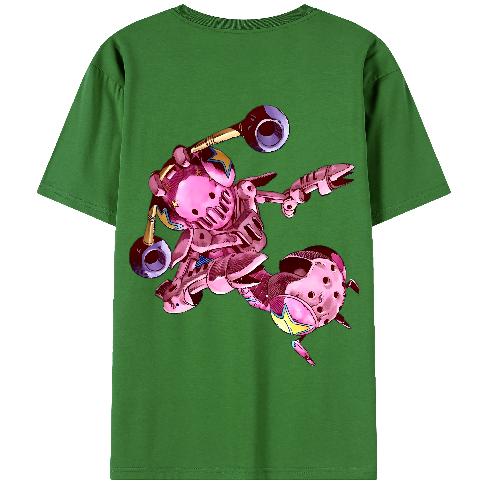 （画像用） ジョジョの奇妙な冒険 ジョナサン?ジョースター JoJo's Bizarre Adventure Jonathan Joestar レディース半袖Tシャツ(バックプリント)